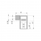 Fully insulated angle female push-on connectors, NKCI type - NKCI 6,3-1/0,8     (100 PCS)